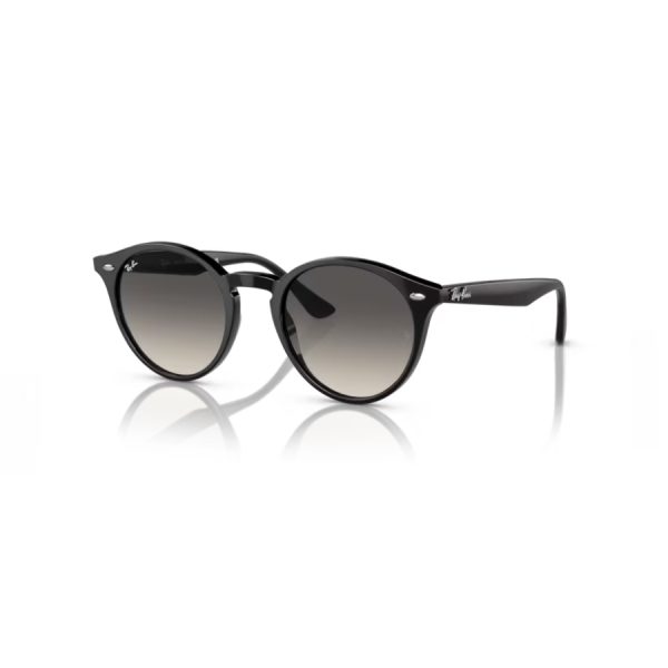 Sol Ray-ban 2180 color 601/11 - Negro con lente gris