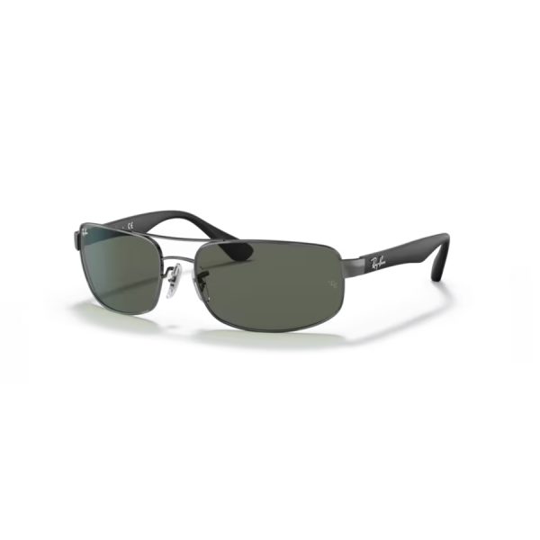 Sol Ray-ban 3445 color 004 - Gunmetal con lente Classic g-15