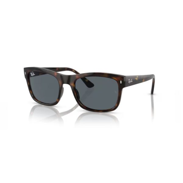 Sol Ray-ban 4428 color 710/R5 - Habana con lente azul