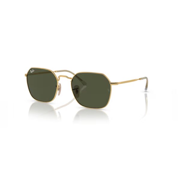 Sol Ray-ban 3694 - Jim color 001/31 - Oro arista con lente verde