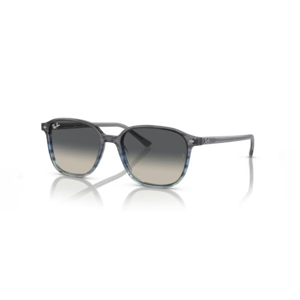 Sol Ray-ban 2193 - Leonard 138171 - Gris y azul a rayas con lente gris