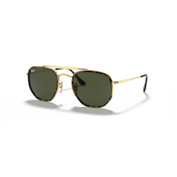 Sol Ray-ban 3648M - The marshal ii color 001 - Oro arista con lente verde