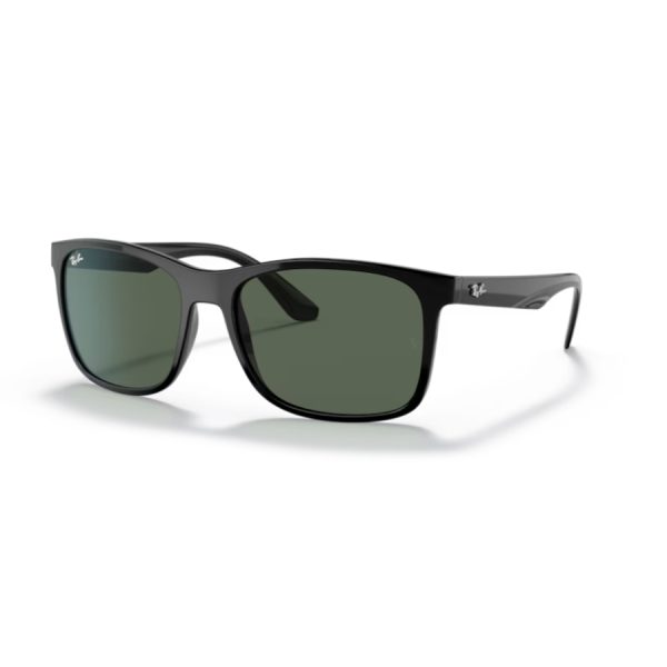 Sol Ray-ban 4232 color 601/71 - Negro con lente Verde oscuro