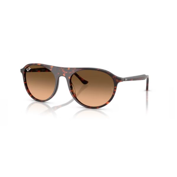 Sol Ray-Ban 0RB2215 color 14293B - Havana carey rojo