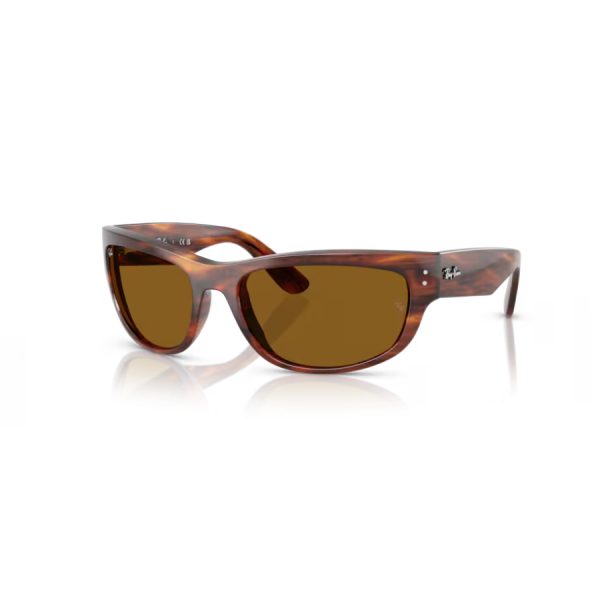 Sol Ray-Ban 2289 Mega balorama color 954/33 - Habana a rayas